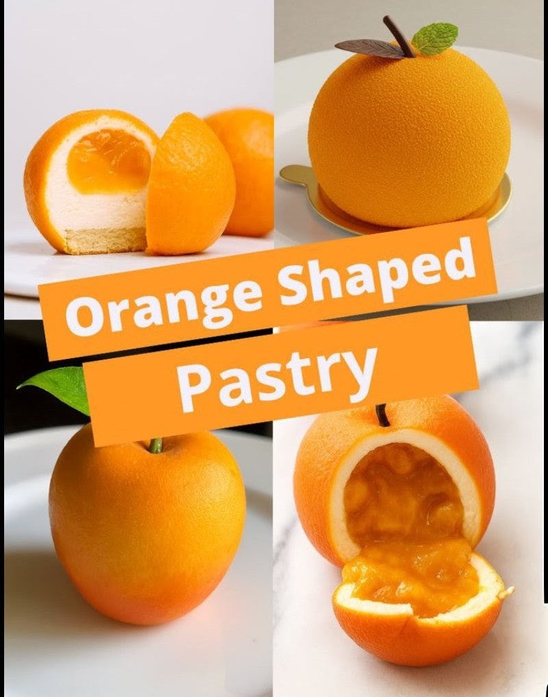Orange White Chocolate Cheesecake Mousse Fruit Tart.