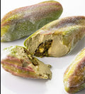 Pistachio Preline Pistachio Nut Butter Cheesecake Mousse Tart.