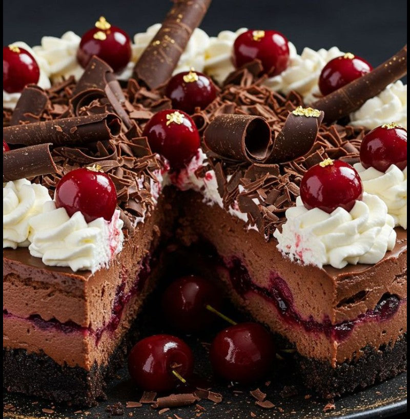 Cherry Black Forest Chocolate Chunk Chocolate Cheesecake Italian Ganache Frosted Brownie Almond Brittle Cheesecake Flavored Turkish Ice Cream