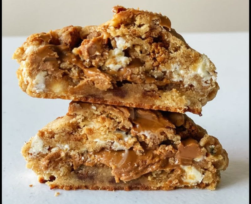Dulce De Leches Salted Caramel Peanut Lotus Biscoff White Chocolate Cheesecake Lotus Biscoff Blondie Turkish Ice Cream