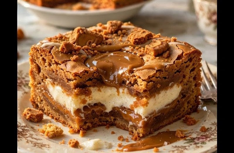 Dulce De Leches Salted Caramel Peanut Lotus Biscoff White Chocolate Cheesecake Lotus Biscoff Blondie Turkish Ice Cream