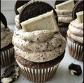 Cookies n' Cream Extreme Fudge Brownie Mousse Cupcake