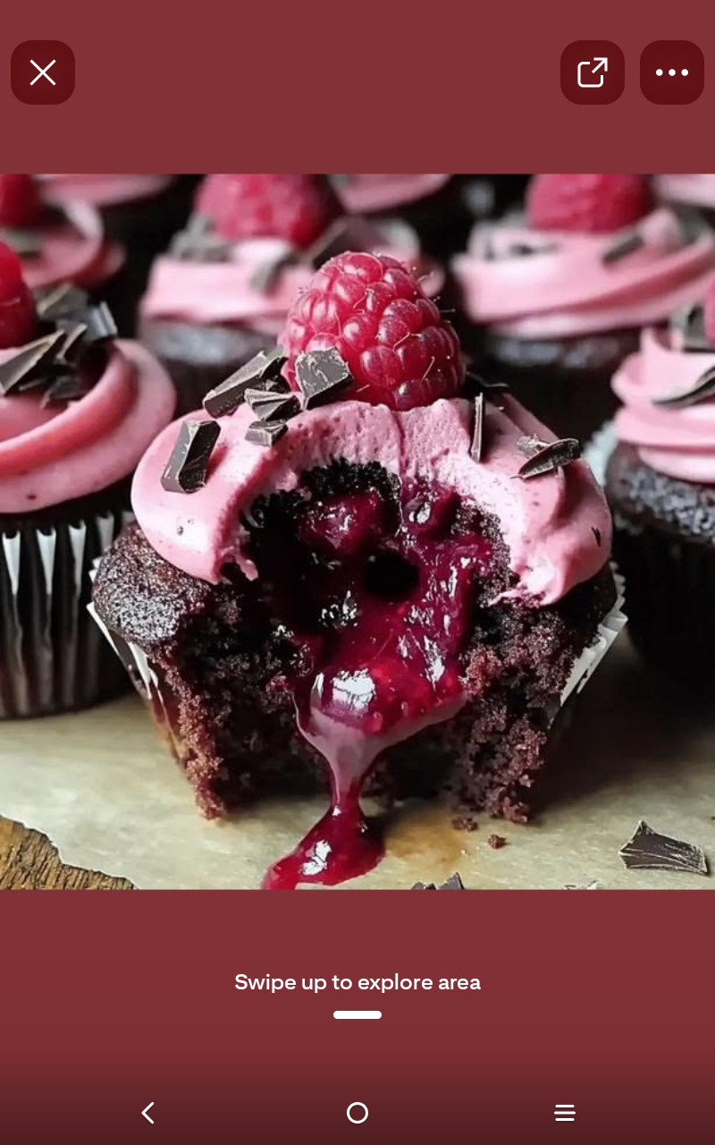 Raspberry Oreo Cheesecake Brownie Chocolate Chunk Mousse Chocolate Cupcake