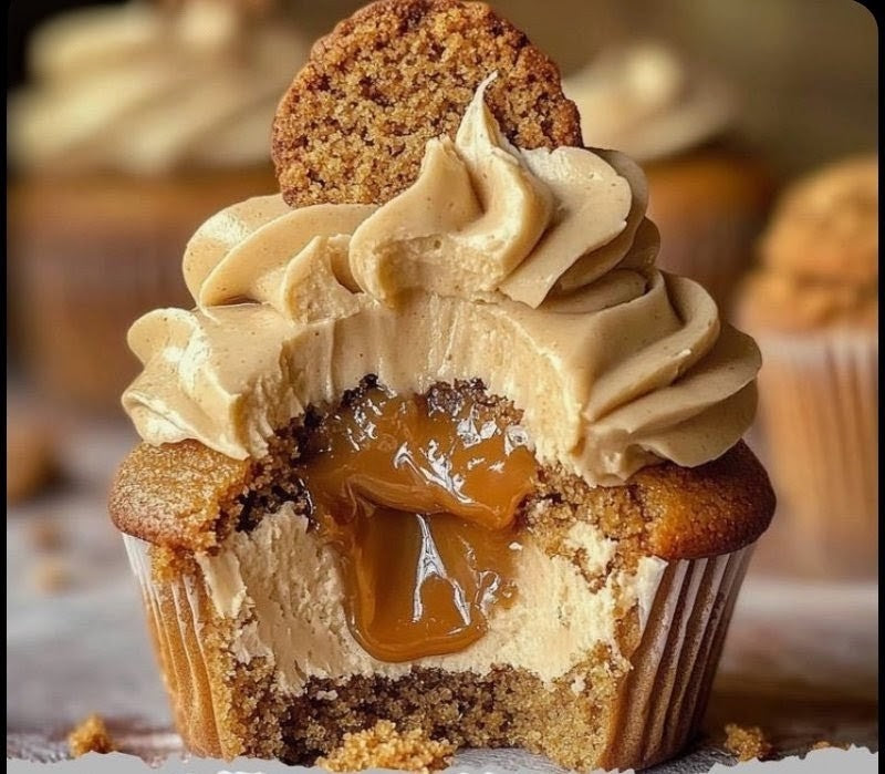 Lotus Biscoff Cheesecake Mousse Biscoff Cupcake
