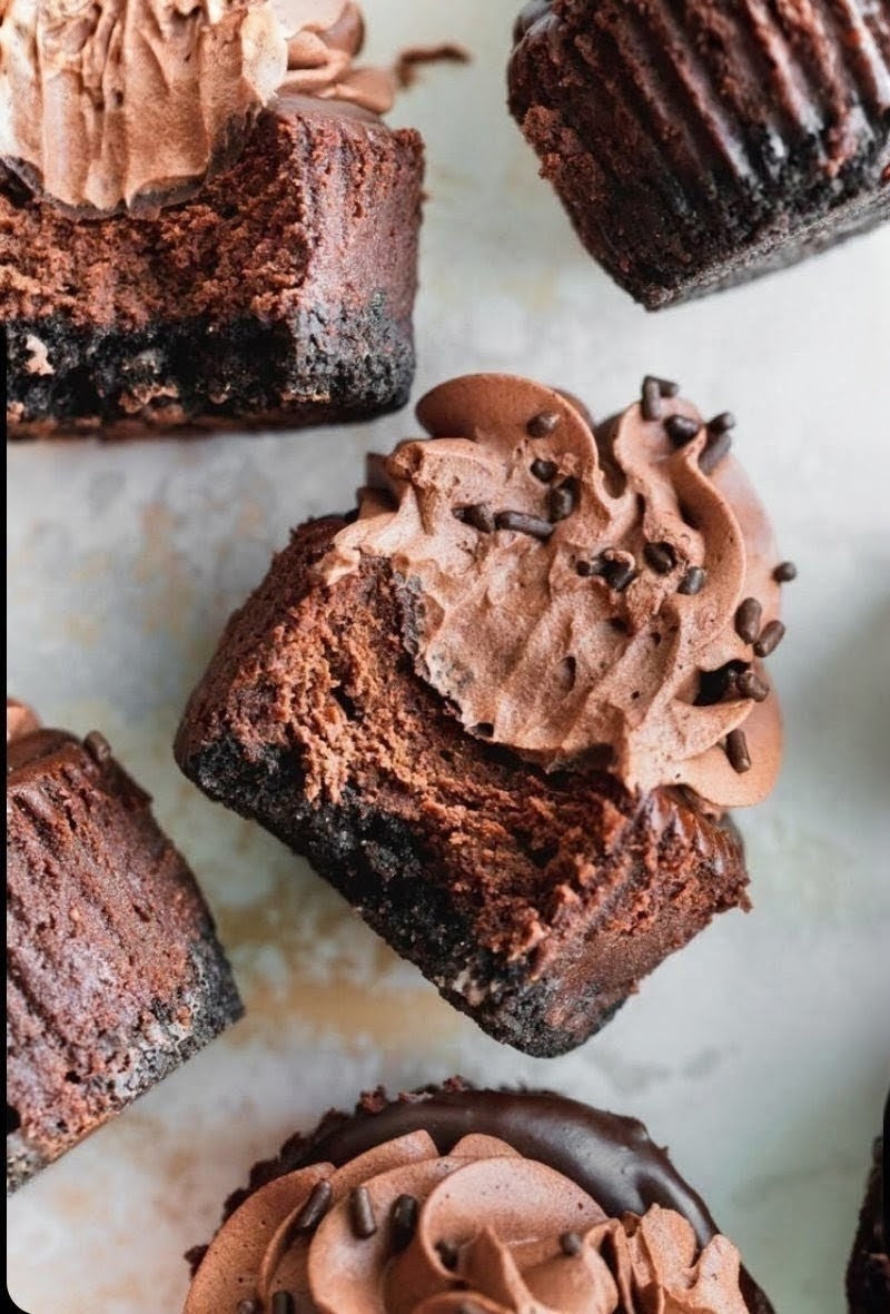 Chocolate Toffee Peanut Brittle Chocolate Fudge Cheesecake Mousse Triple Chocolate Fudge Cupcake