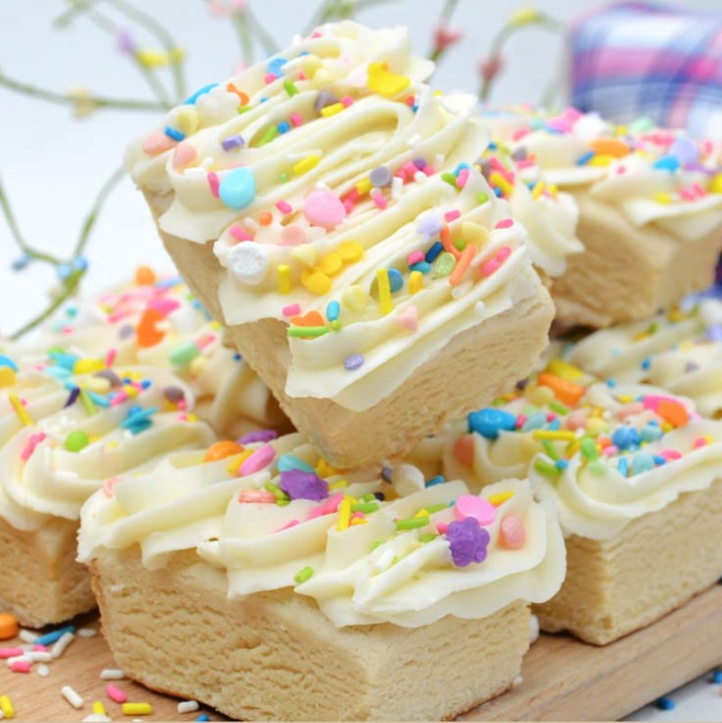 White Chocolate Truffle Tahini Almond Knefah Confetti Easter Almond M&M Milk White Tea Angel Blondie