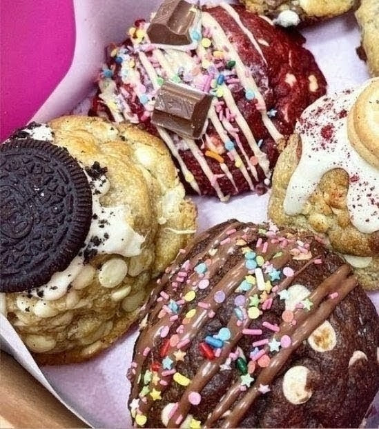 White Chocolate Red Velvet, White Tea, Raspberry N' Cream, Fruity Pebble, Lucky Charms, Nerds, Easter M&M Angel Cookie