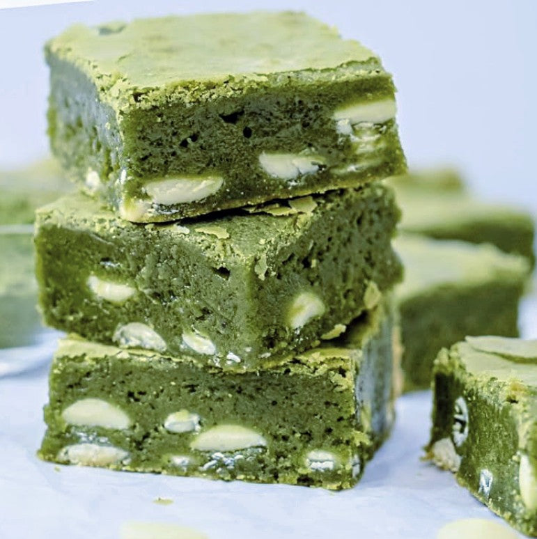 Matcha Mixed Red Berry Green Tea Milk Baklava Pistachio Walnut White Chocolate Truffle Angel Blondie