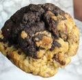 Milk Chocolate Chunk & Double Chocolate Chunk NYC Style Levain Cookie Brookie Duo