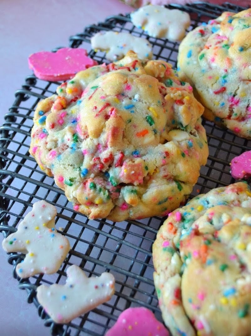 Circus Animal Unicorn Sprinkles Easter M&M White Chocolate Truffle NYC Style Levain Brookie Cookie